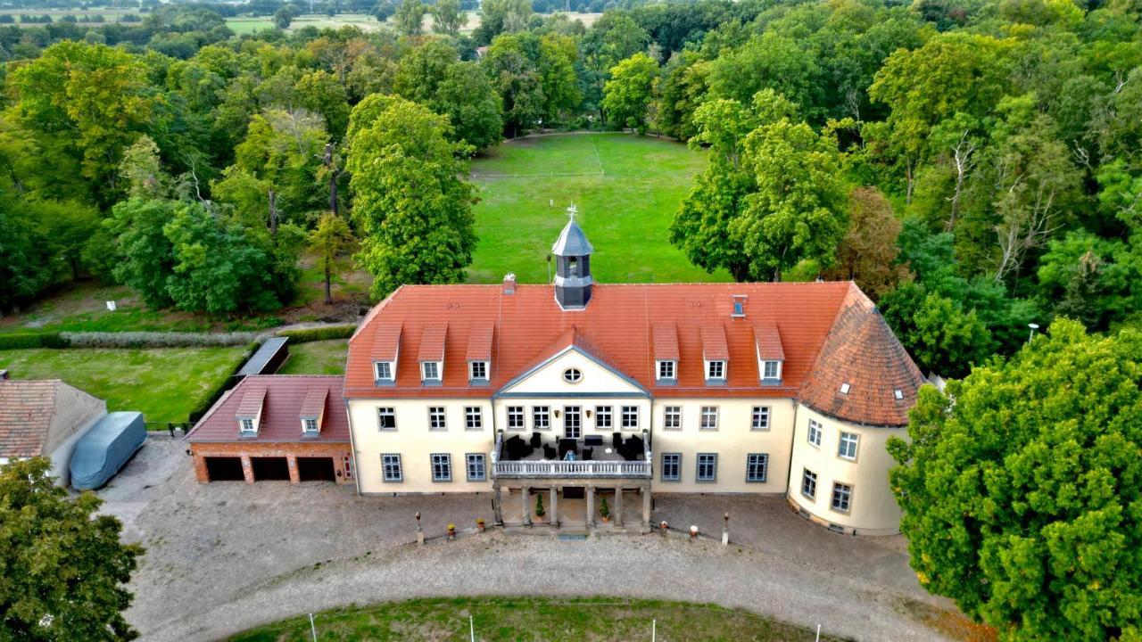 Hotel Garni Schloss Grochwitz Herzberg  Eksteriør billede