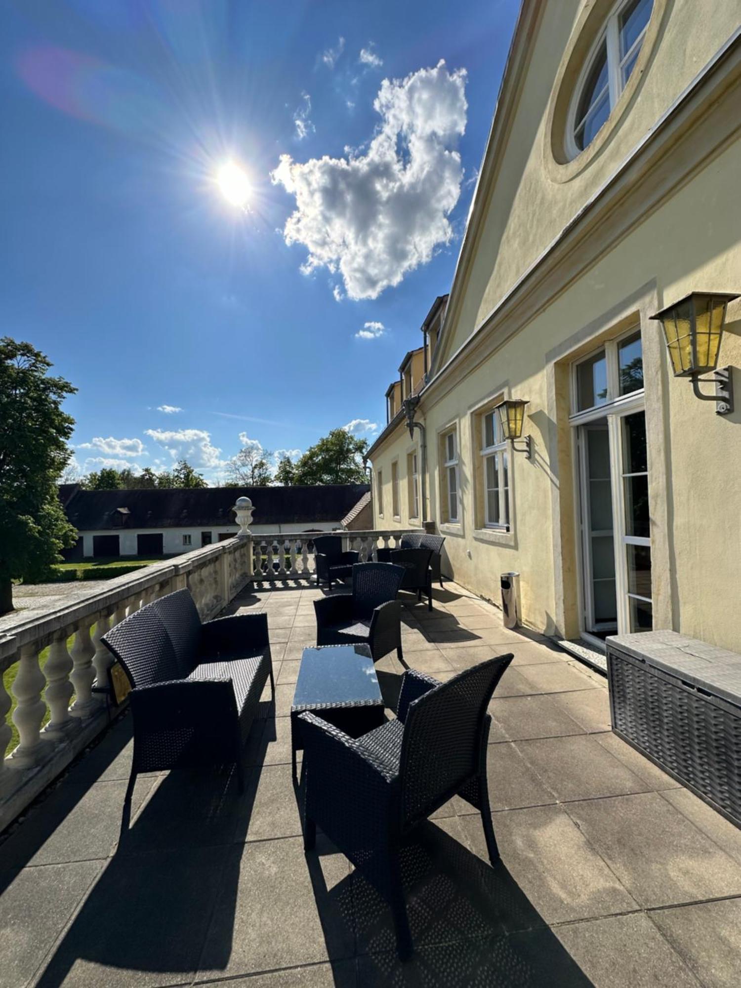 Hotel Garni Schloss Grochwitz Herzberg  Eksteriør billede